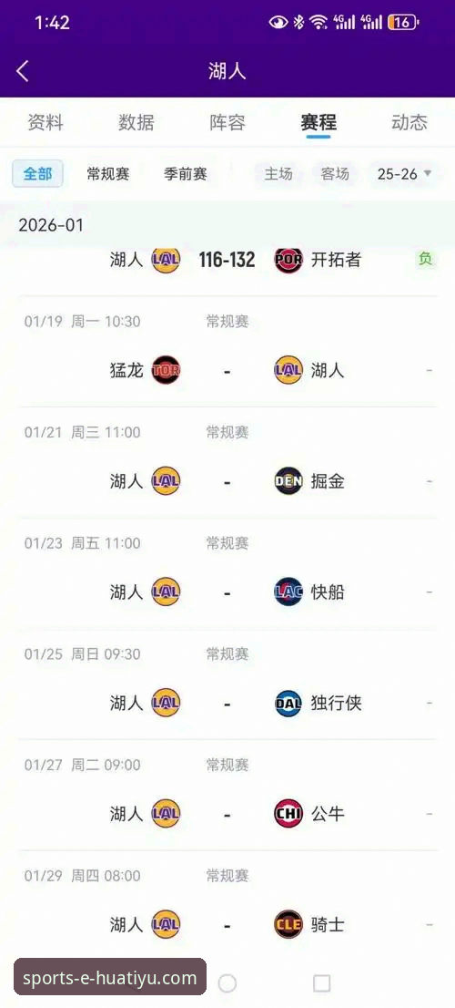 华体育iOS版 赛事数据解析实用指南:湖人锁定季后赛背后的关键节点与平台应用技巧
